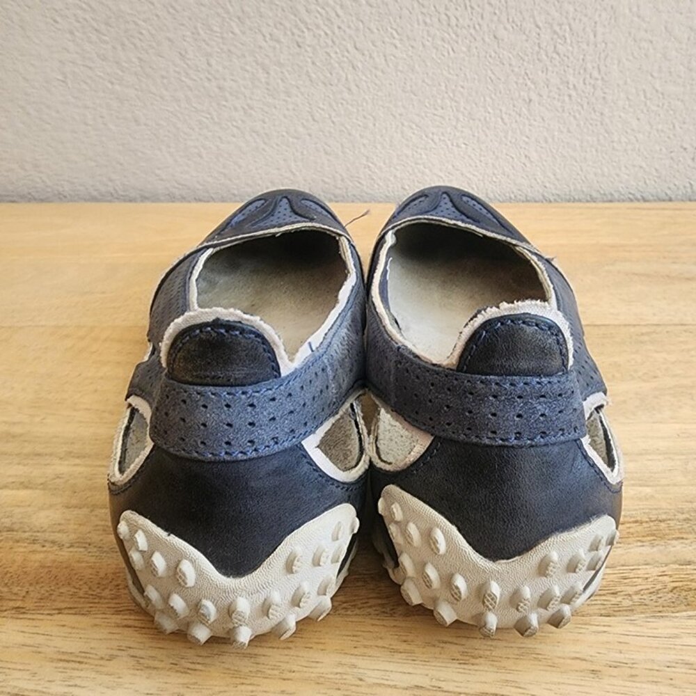 Merrell Shoes Womens Size 6 Navy Blue Oceania Mary Jane Vibram Sole Casual Flats - Picture 3 of 12